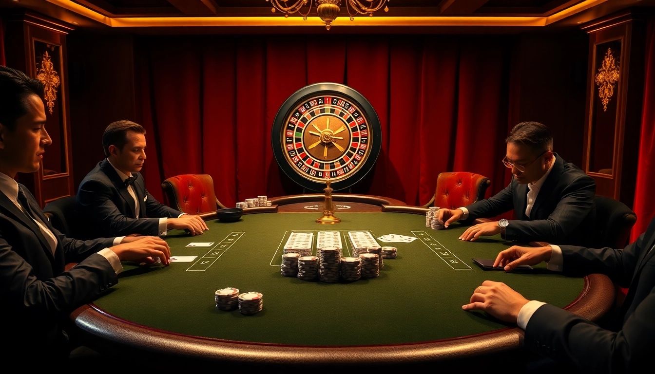 Engage with thrilling gameplay at https://new88bet.us/ featuring a luxurious poker table adorned with vibrant chips.