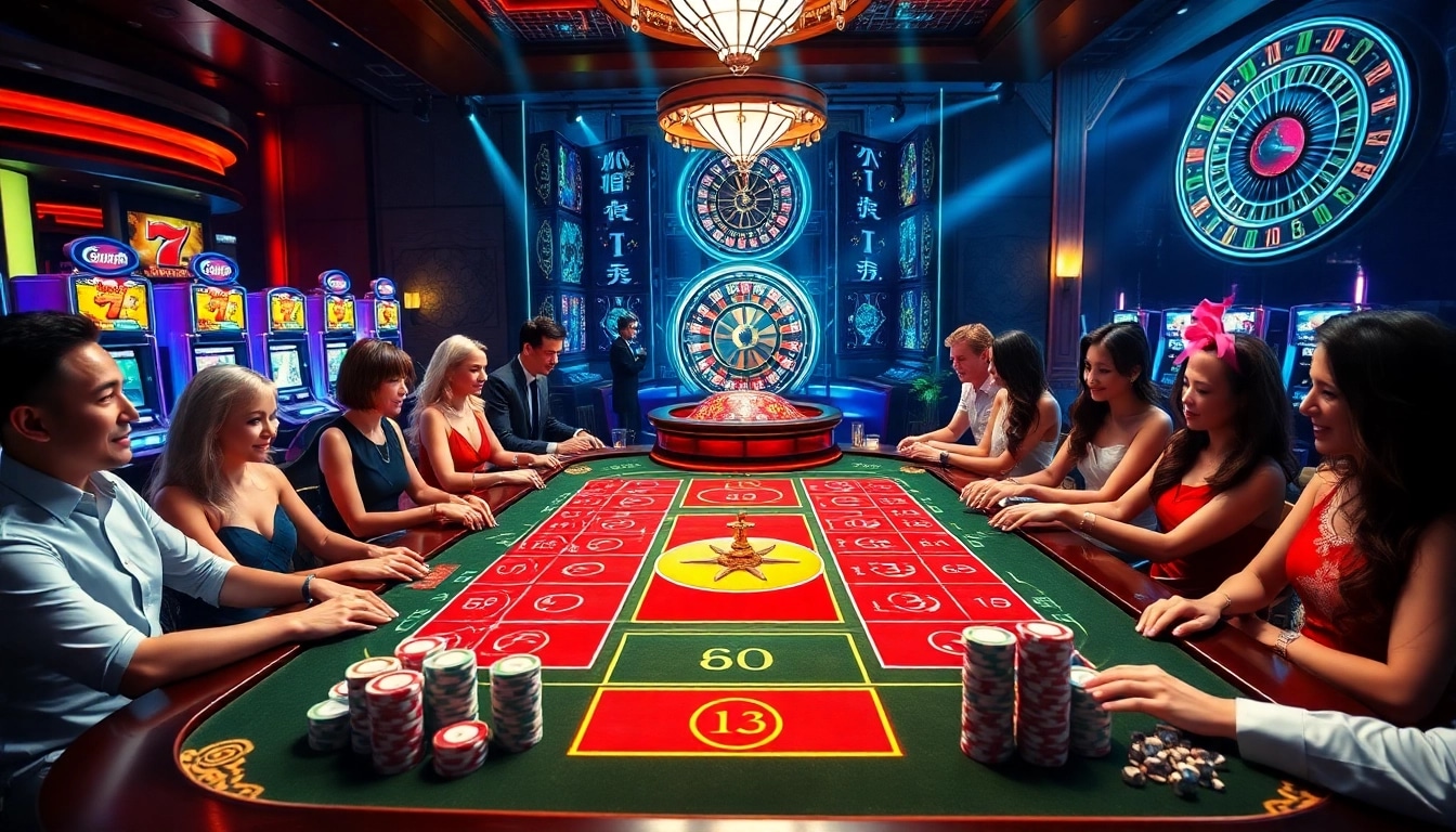 Experience the thrill of สมัครไฮโล Evolution at a live casino table filled with excitement.