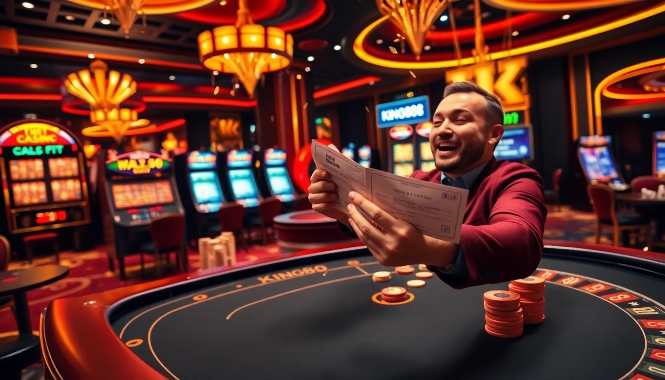 Experience the thrill of winning at king88 casino with vibrant slot machines and lively poker tables.