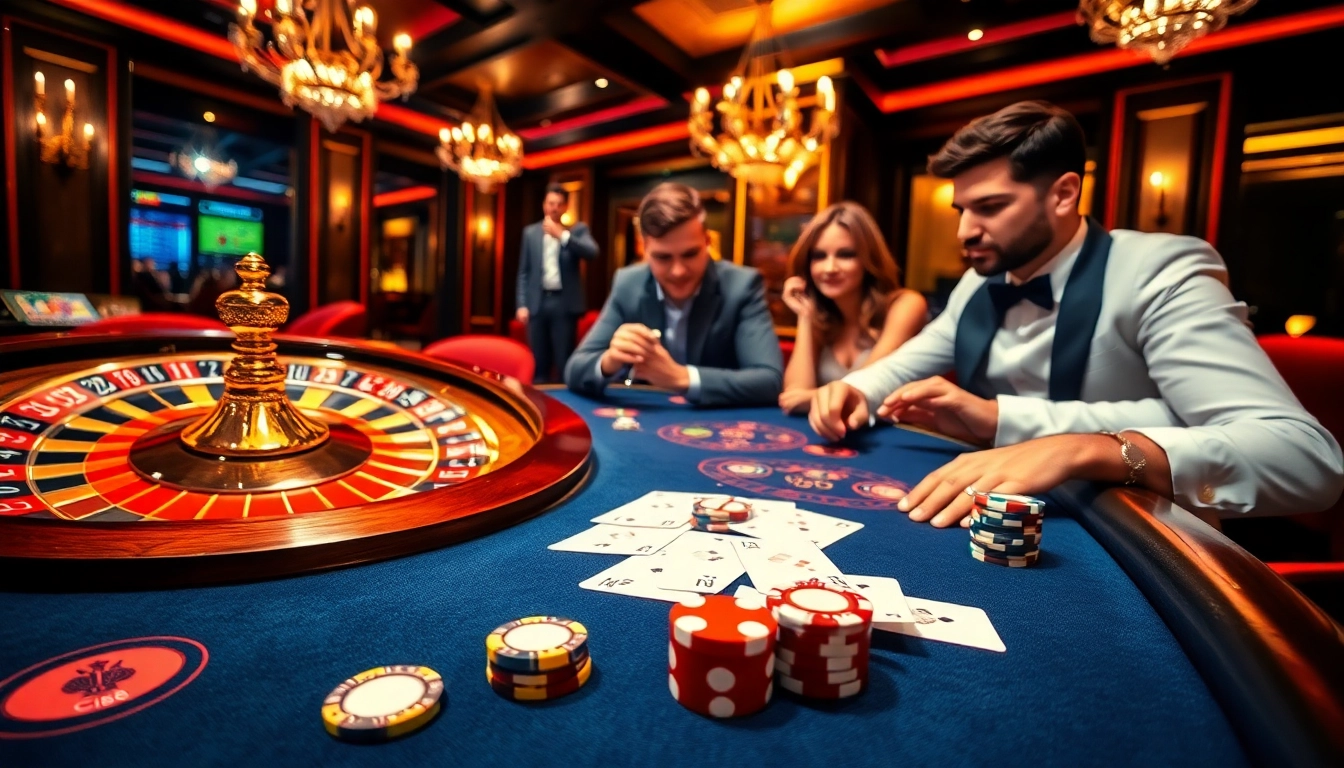 C168 poker chips and cards in an elegant casino setting with thrilling gameplay.