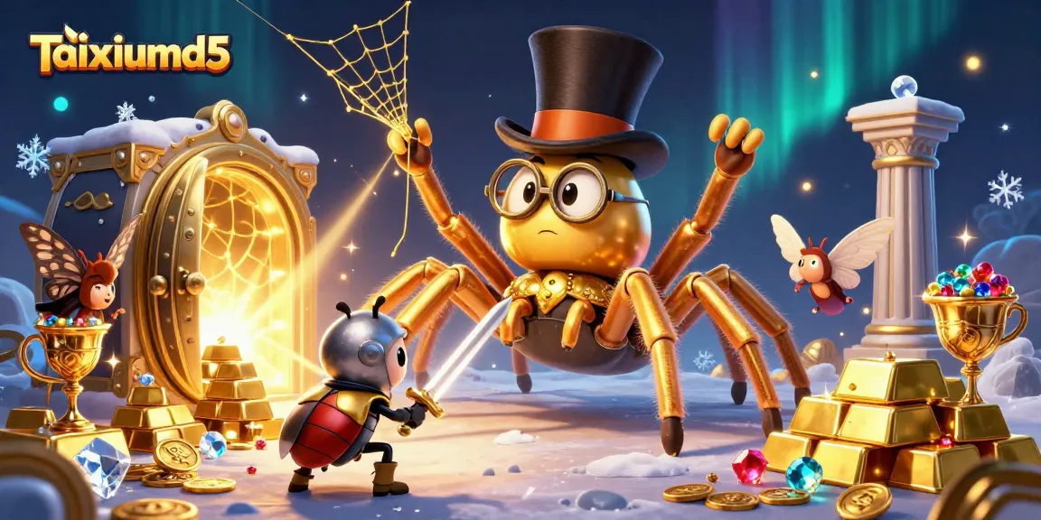 Experience the excitement of taixiumd5 as the golden tarantula weaves a web of winning potential.