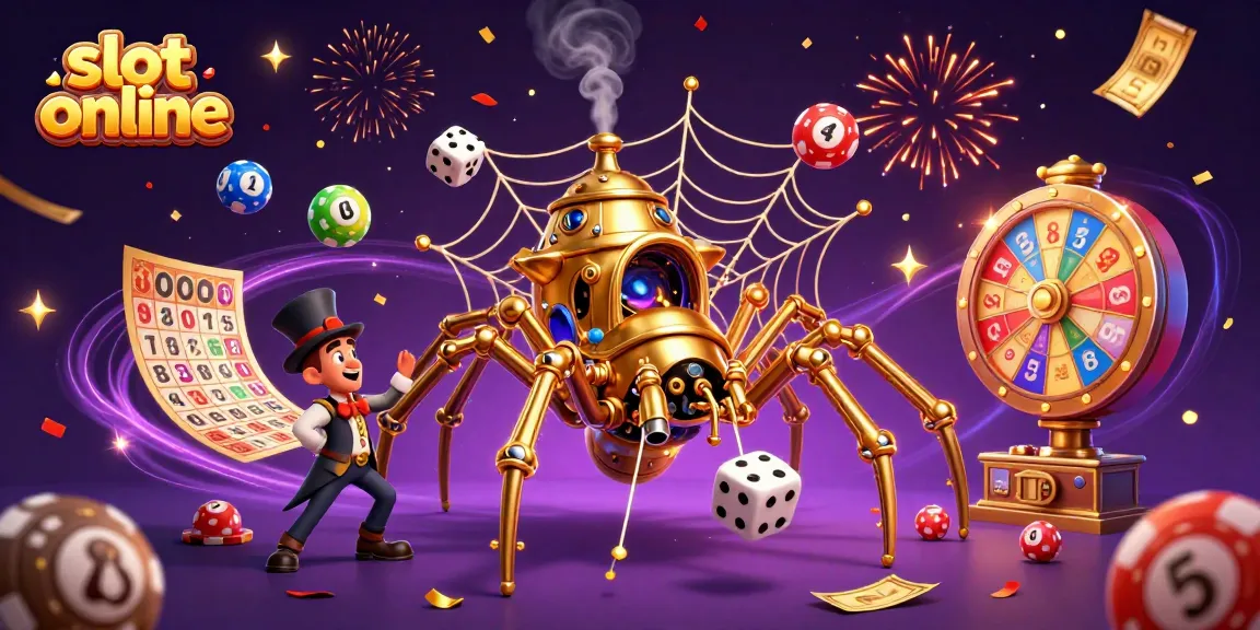 Gamenya slot online menarik dengan gulungan slot dan elemen bingo yang memikat.