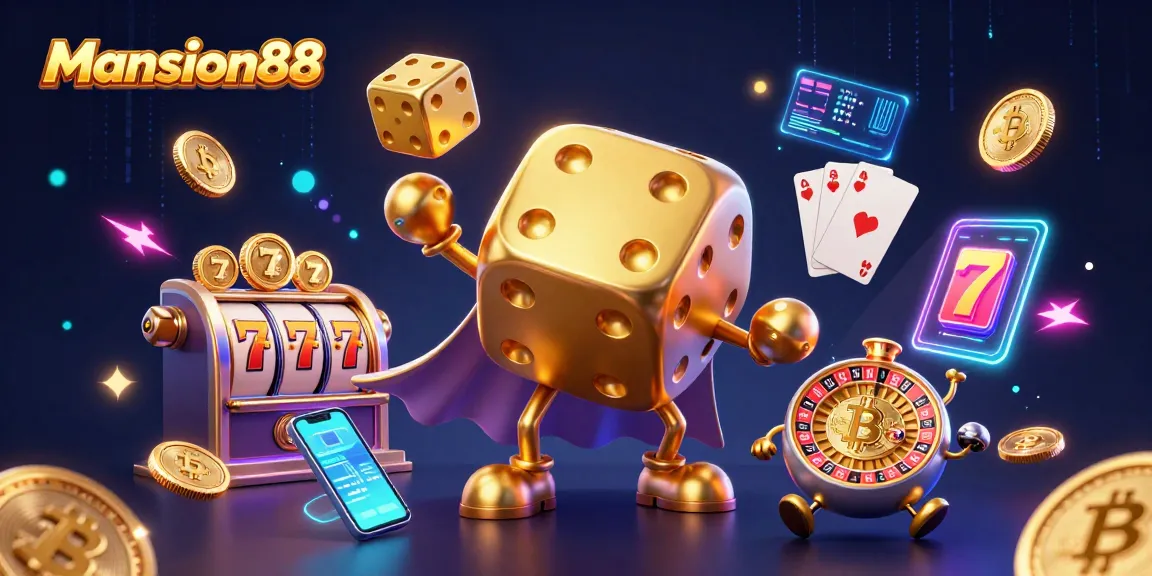 Play exciting games at Mansion88 with dynamic casino elements and vibrant visuals
