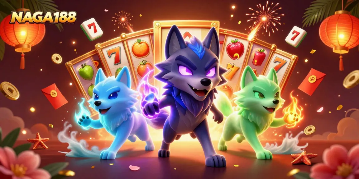 NAGA188 menghadirkan pengalaman bermain slot seru dengan simbol keberuntungan dan elemen energik.