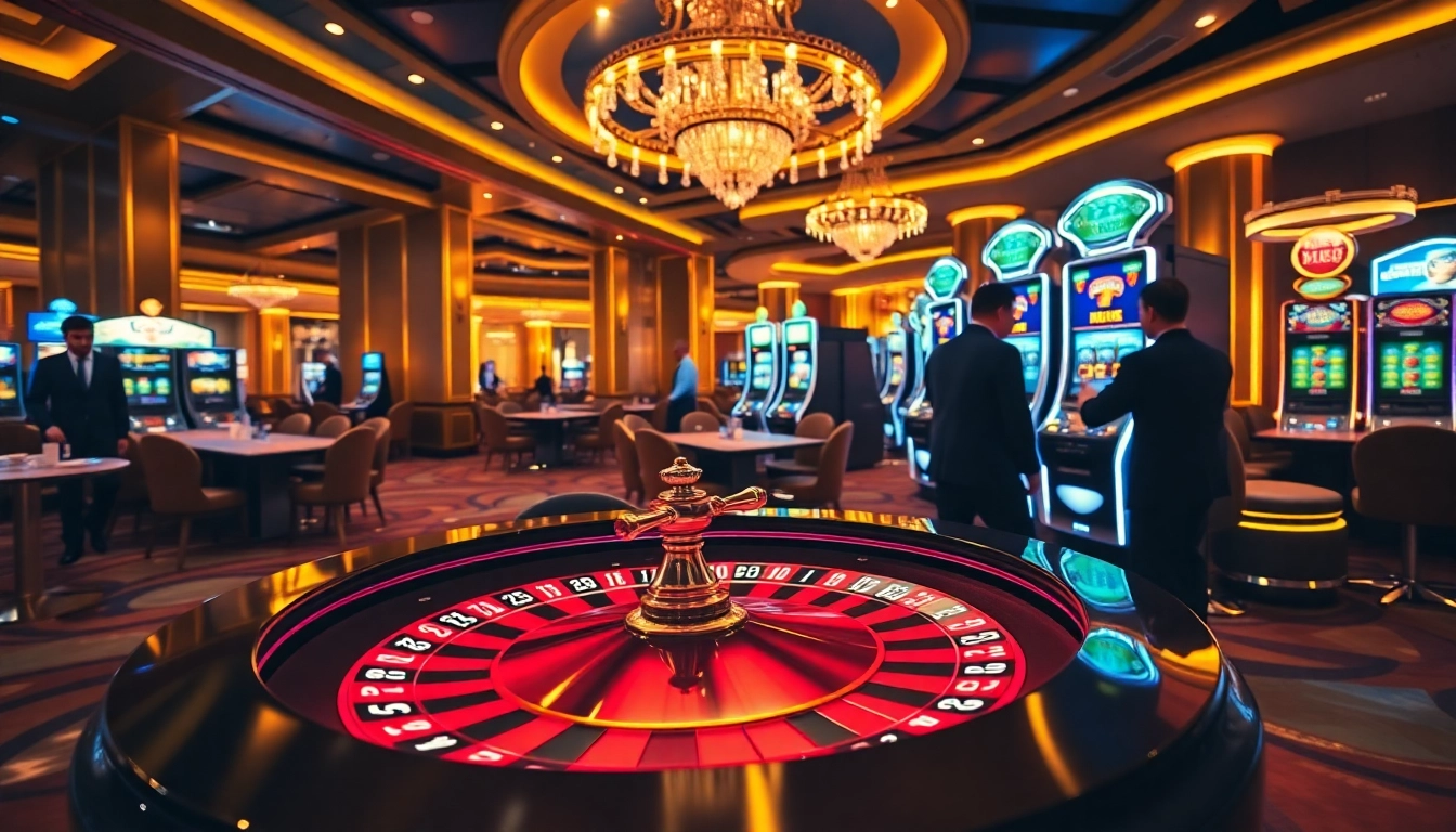 Experience the excitement of gambling with Link ok8386 at a luxurious casino table.