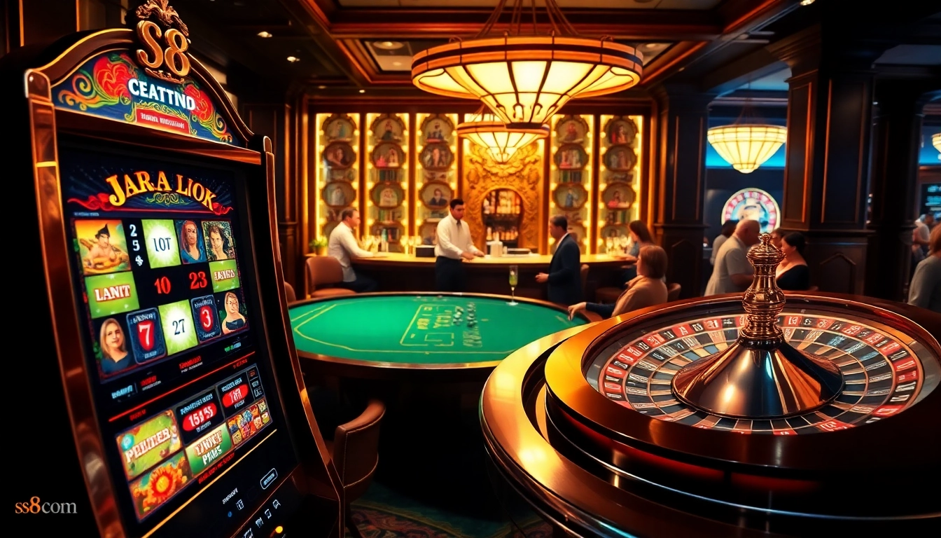 Experience the excitement of casino gaming with s8 com's vibrant atmosphere and live action.