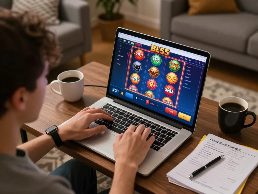 Engaging with bl555 online gaming platform from the comfort of home.