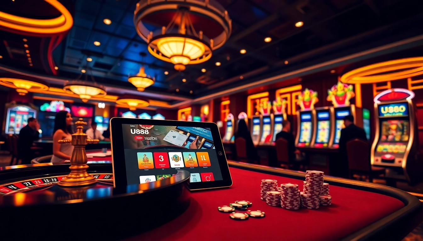 Experience thrilling games and slots at https://u888.broker/ with high-stakes excitement!
