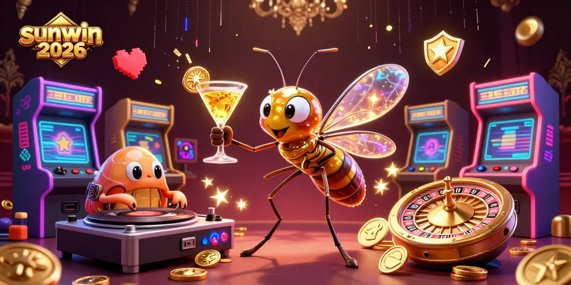 Experience the thrill of gaming with sunwin 2026 as frozen characters spring to life in a vibrant casino scene.