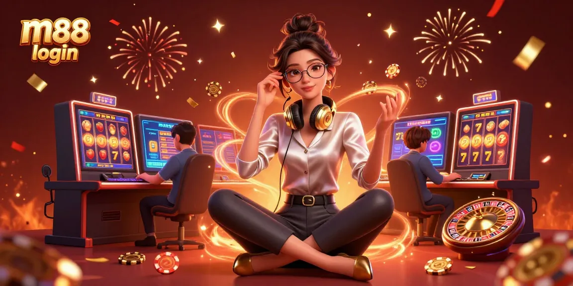 Rasakan aksi login m88 yang mendebarkan dalam adegan permainan kasino 3D yang dinamis ini.