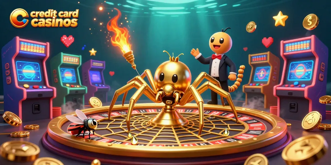 Experience thrill and excitement at credit card casinos with dynamic gaming elements and rich visual details.