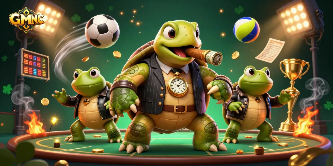 Experience thrilling gameplay with GMNC, where vibrant casino characters come alive in an engaging scene.