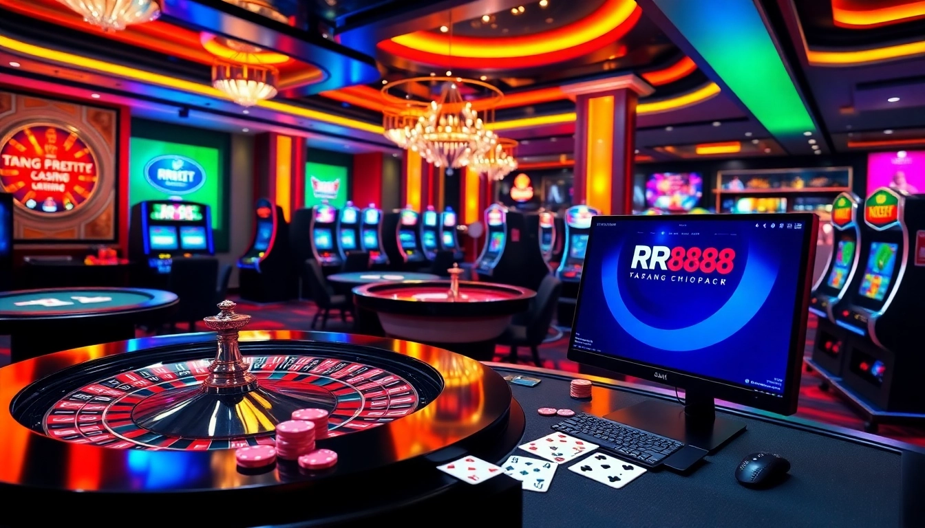 Experience the thrill of the 'trang chủ rr88' casino with vibrant games and exciting betting options.