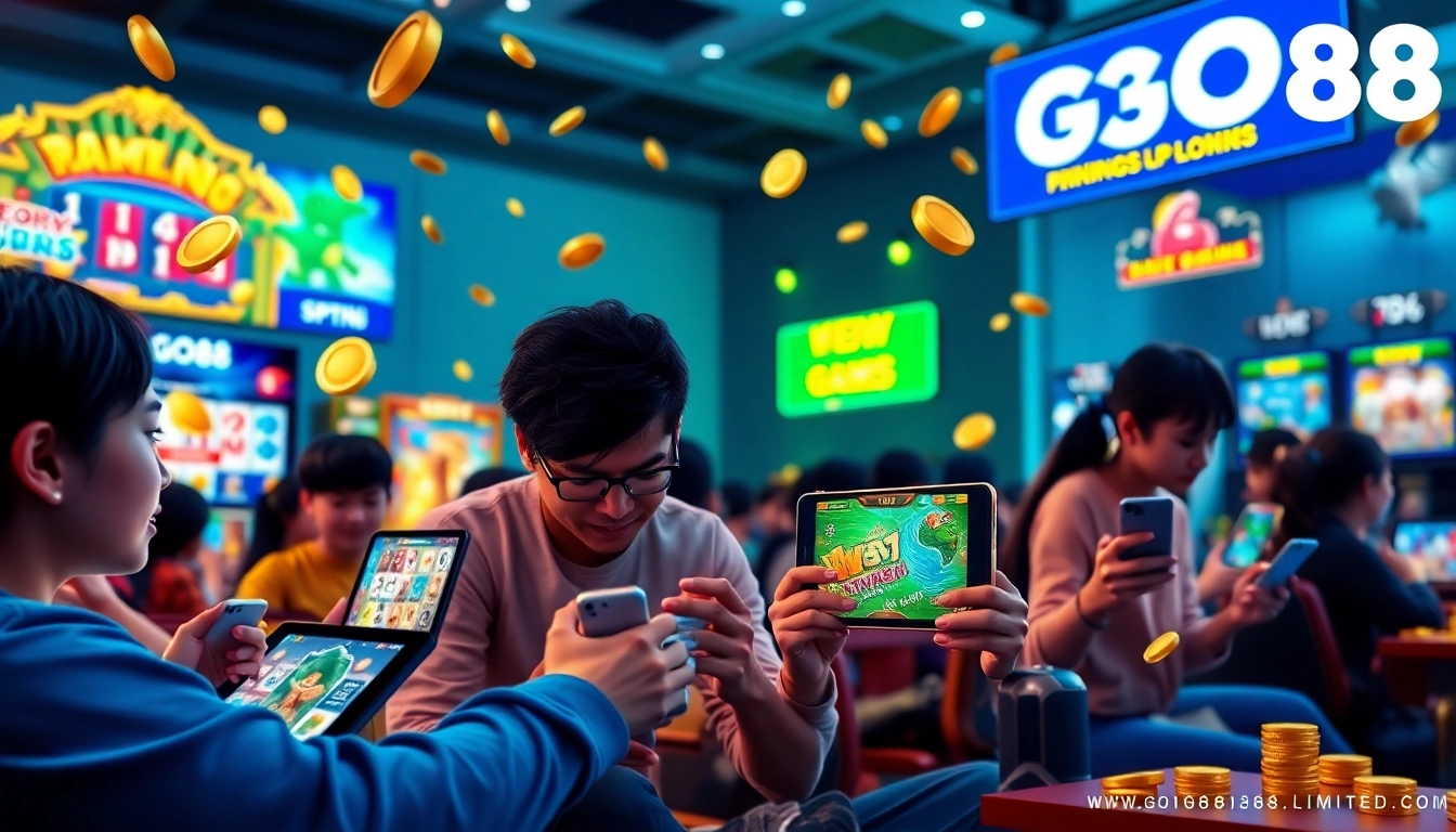 Engaging gaming experience at https://go88.limited showcasing interactive rewards and excitement.