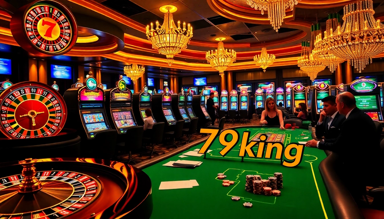 Experience the thrill of gambling at 79king casino with vibrant tables and engaging slot machines.