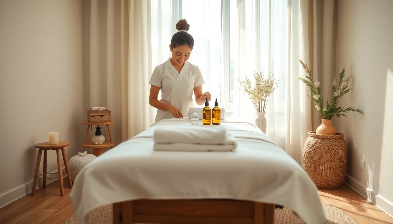 Experience professional 평택출장마사지 in a calming home environment with a young Thai therapist.