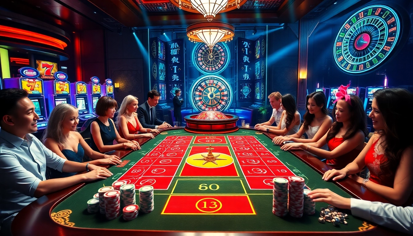 Experience the thrill of สมัครไฮโล Evolution at a live casino table filled with excitement.