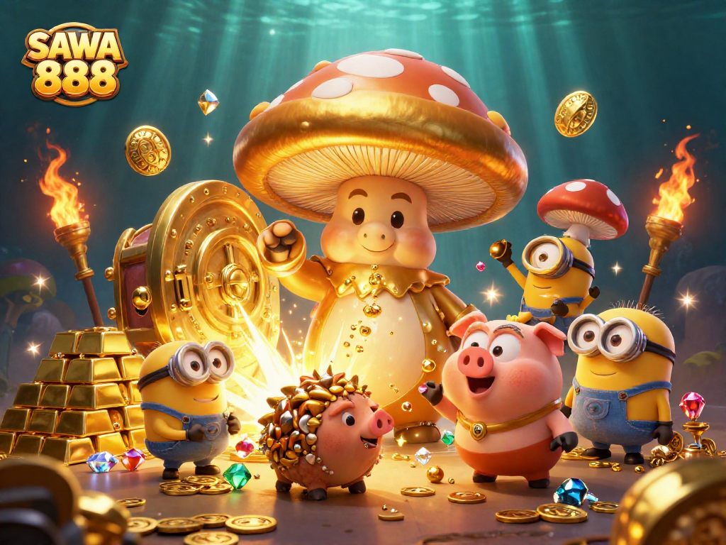 SAWA 888 offers magical gameplay with golden treasures and exciting winning opportunities.