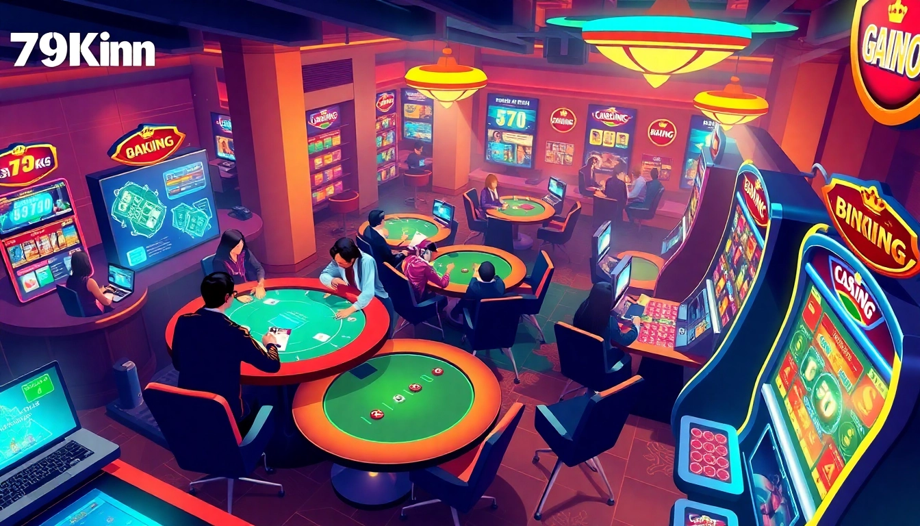 79King online gambling platform with players experiencing excitement