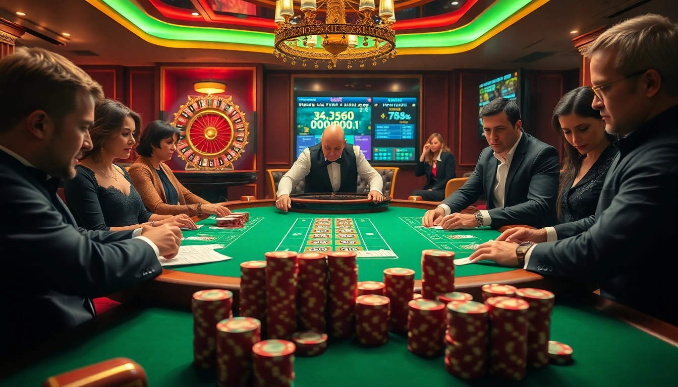 Experience high-stakes excitement at https://www.kjc.global/ with professional poker and roulette action.