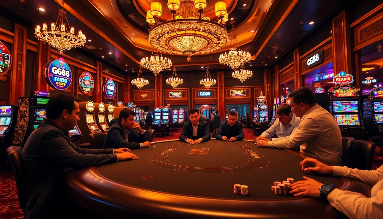 Experience the thrill of GG88 with exciting casino gameplay and vibrant slot machines.