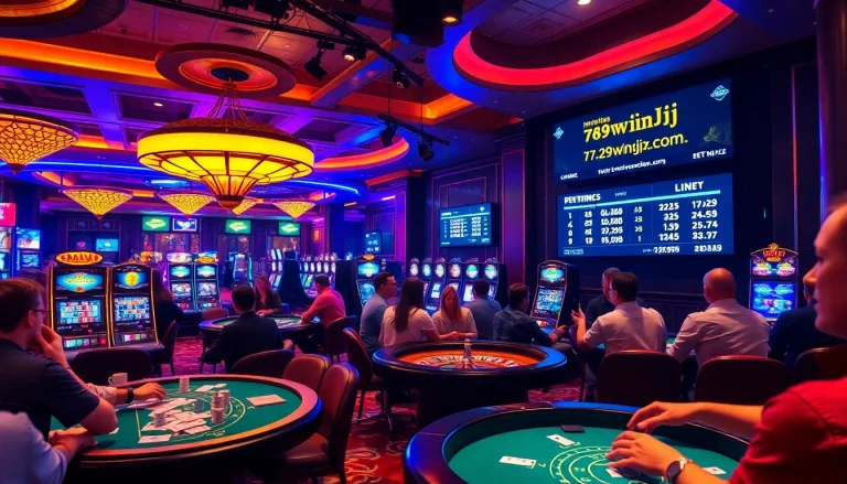 Experience the excitement of casino games like poker and slots at https://789winjj.com/ while players win big.