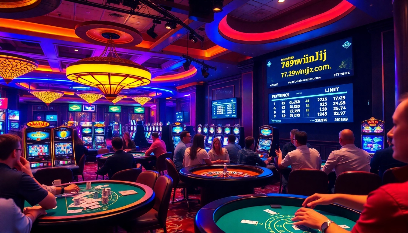 Experience the excitement of casino games like poker and slots at https://789winjj.com/ while players win big.