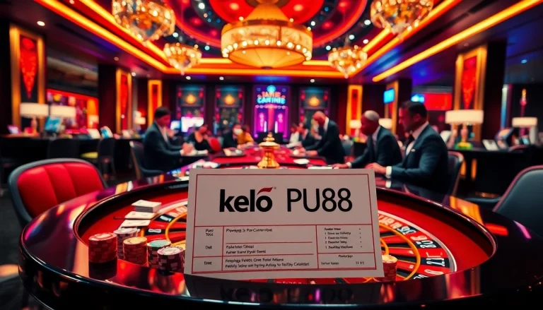 Engaging shooters strategize over keo PU88 bets at a luxurious casino table.