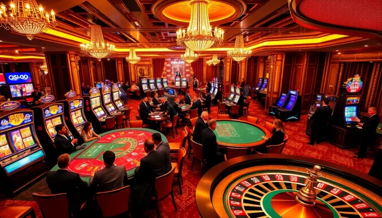 Experience thrilling gaming at https://tha-bet.pro/ with vibrant casino tables, excited players, and dazzling decor.