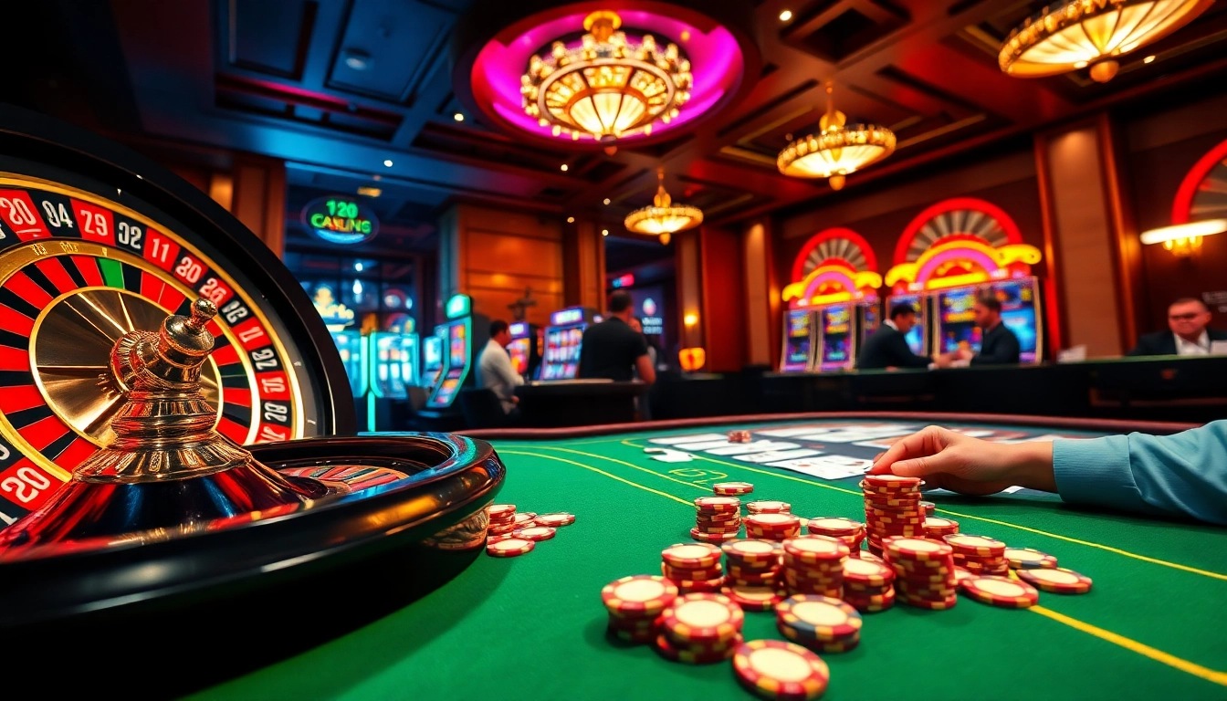 Experience the thrill of casino gaming at https://go8s.bio/ with vibrant roulette wheels and exciting slot machines.