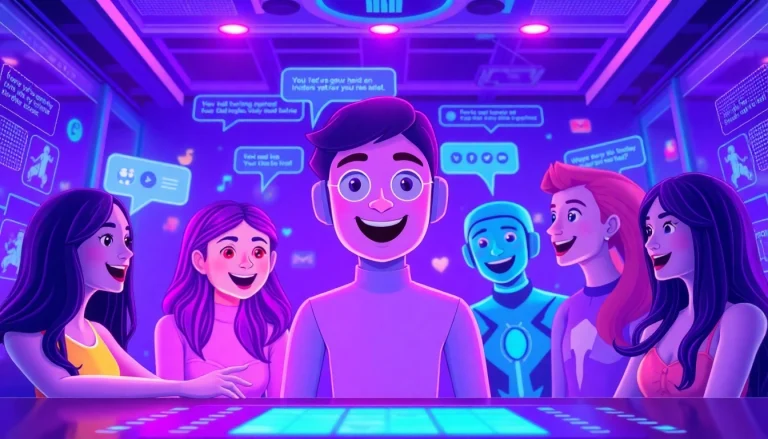 Engaging AI chatbot experience showcasing free sex ai conversations.