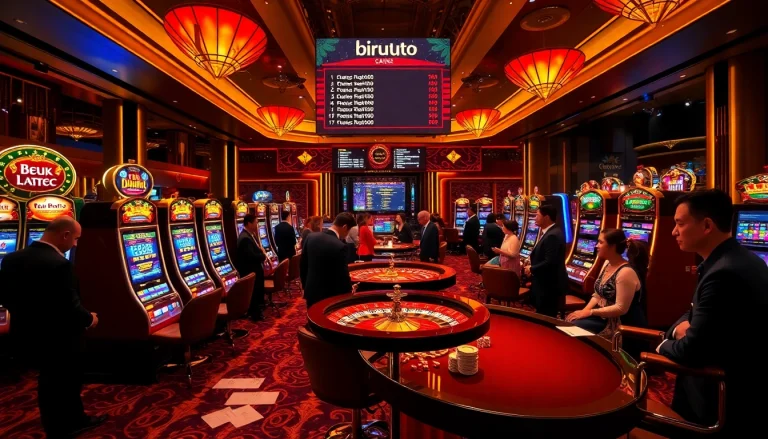 Rasakan sensasi Birutoto dengan mesin slot dinamis dan suasana kasino yang elegan.