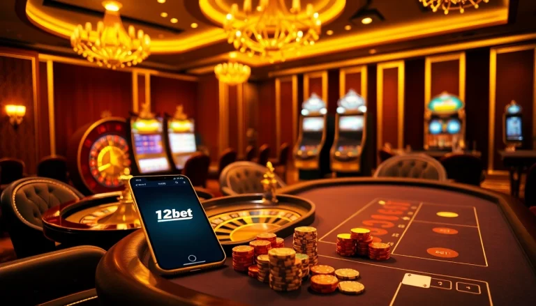 Experience the thrill of gambling with the latest ink vao 12bet features in a luxury casino setting.