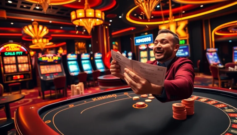 Experience the thrill of winning at king88 casino with vibrant slot machines and lively poker tables.