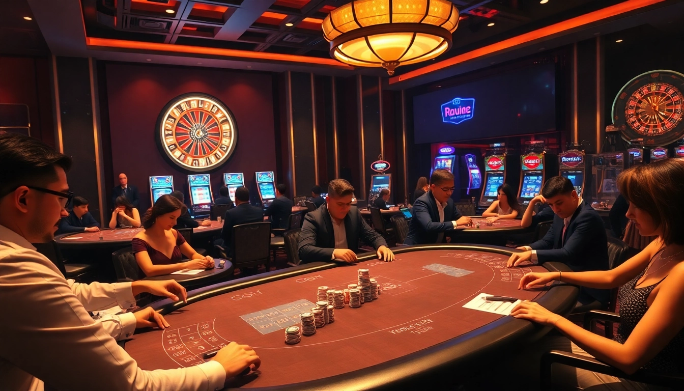 Engage in high-stakes poker action at http://789winf.com/, featuring a vibrant casino ambiance.