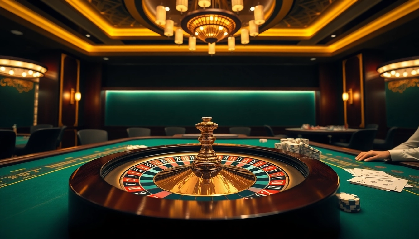 Exciting casino experience with 789win's roulette and poker gameplay, showcasing luxury and engagement.