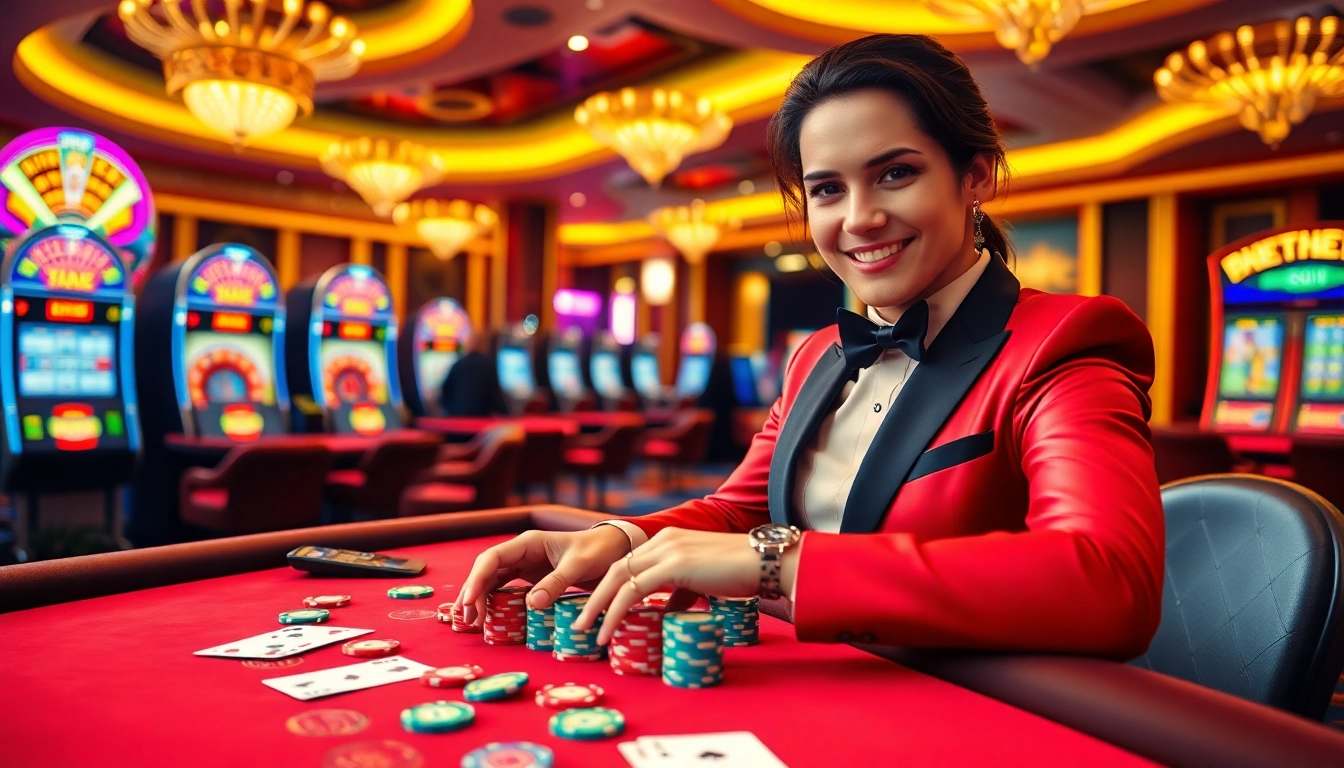 Experience high-stakes gaming at bet88.com.vn with poker chips, cards, and a roulette wheel.