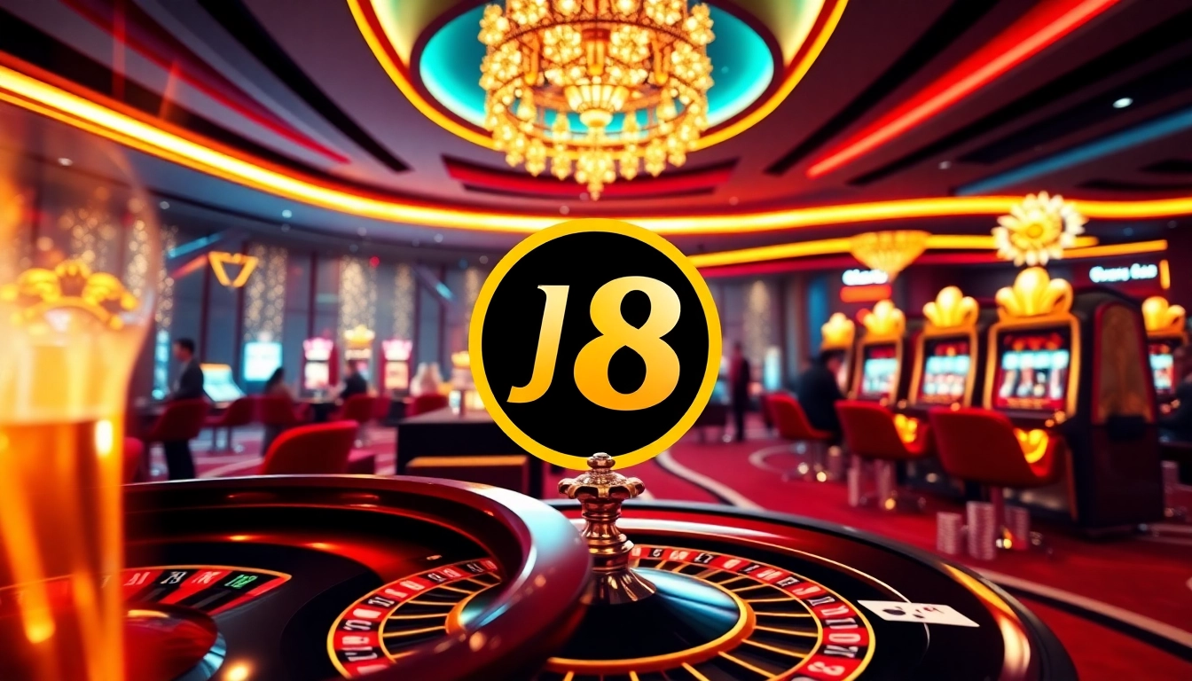Experience thrilling moments at J8 casino with engaging games and vibrant ambiance.