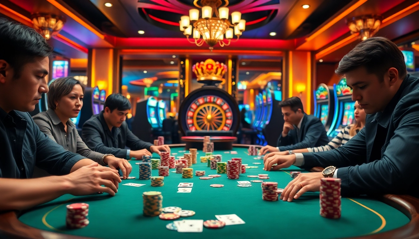 Engage in thrilling poker action at https://bl555.black with vibrant chips and competitive players.