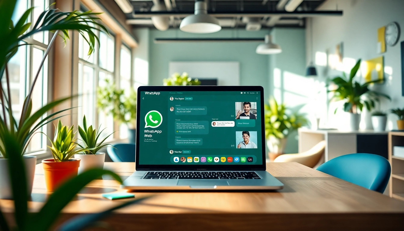 体验 WhatsApp Web 的功能，如视频通话和消息发送，来自快连官网。