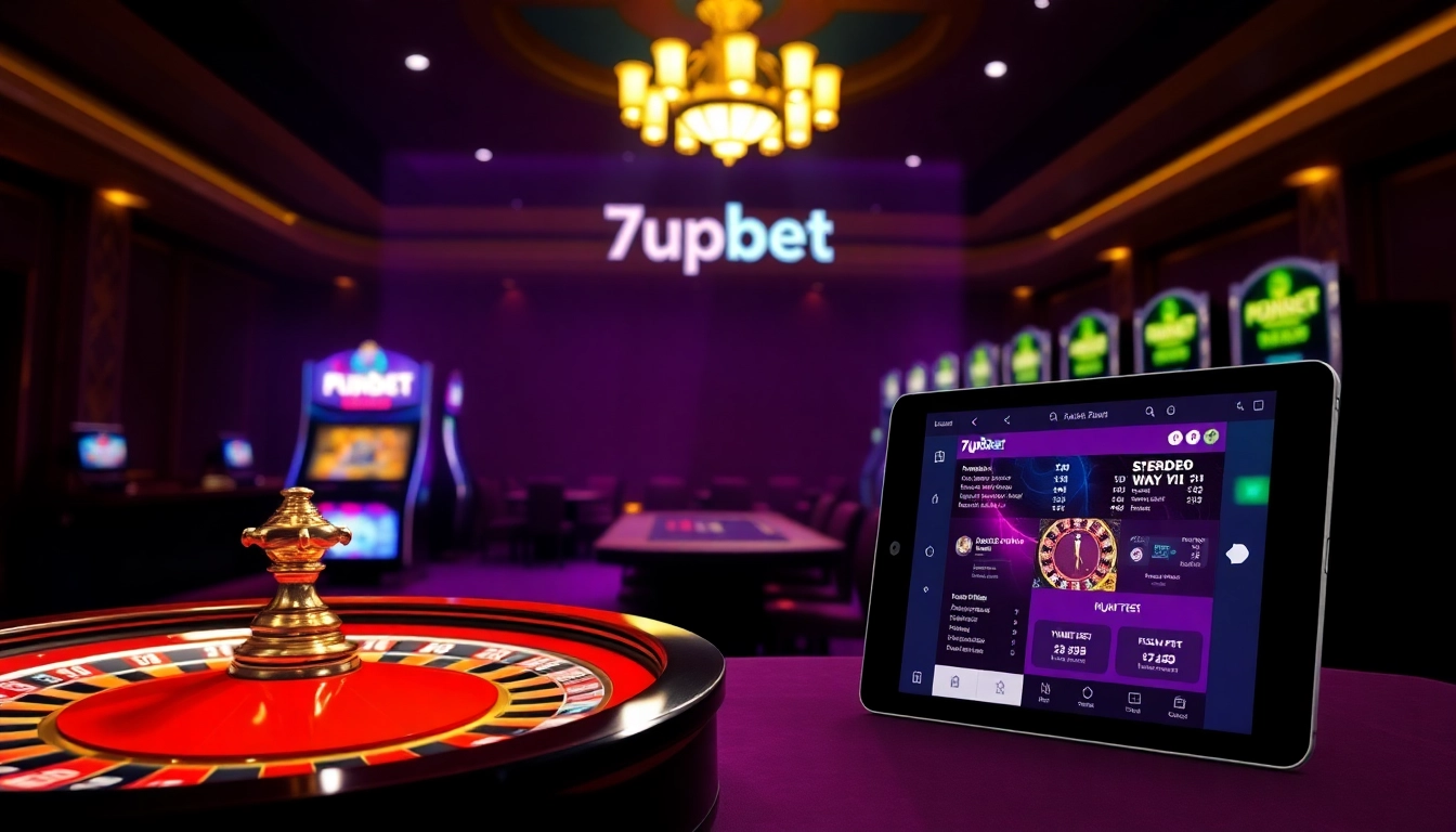 Players enjoying a high-stakes game on 7upbet with poker chips and cards.