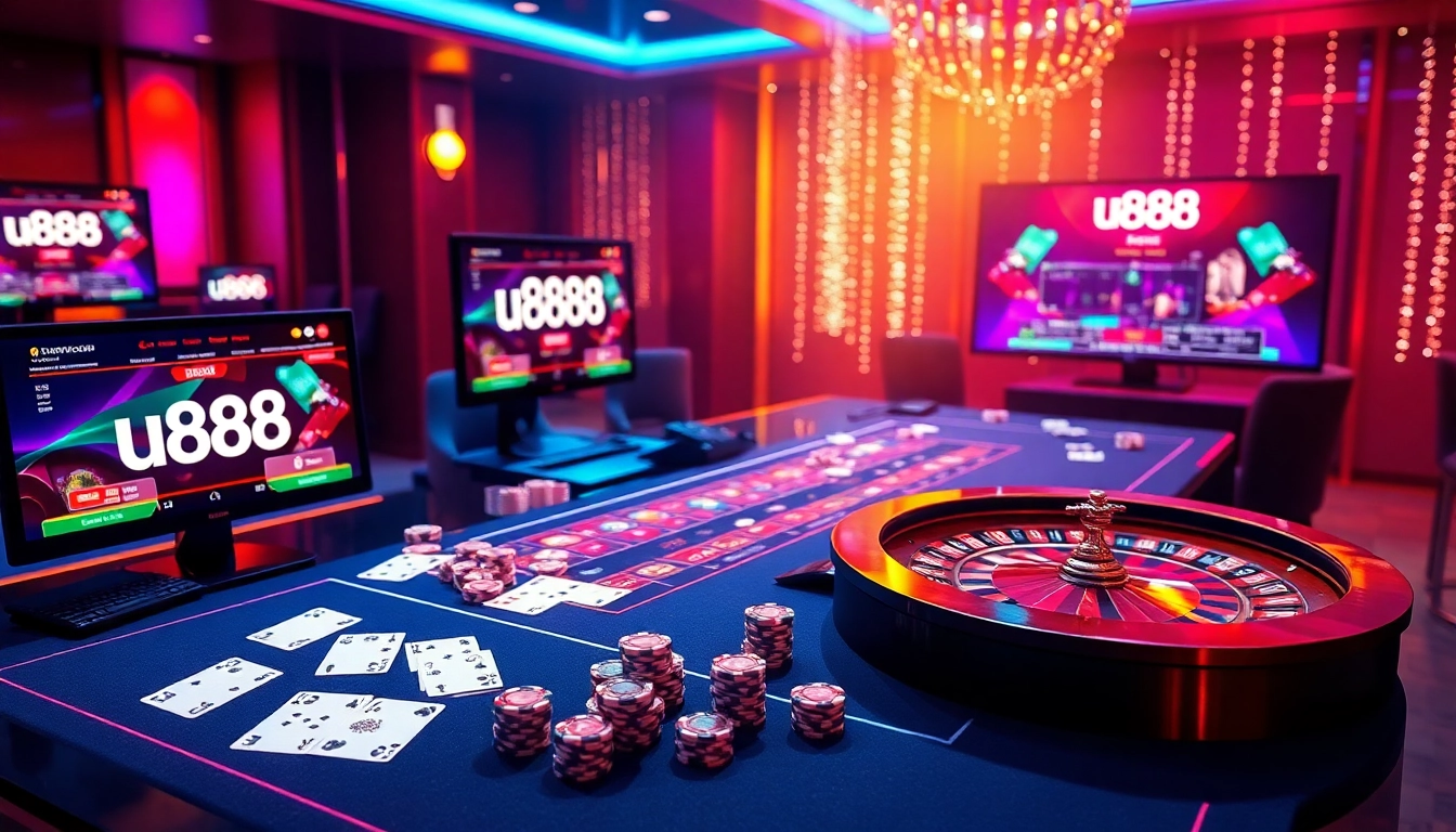 Experience the excitement of u888 with virtual casino games and betting options.