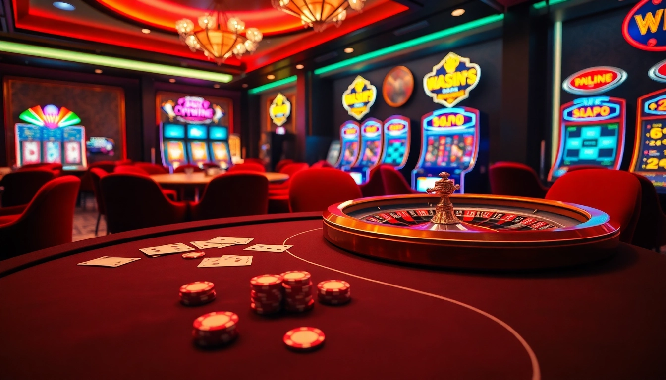 Engage in thrilling online gaming experiences at https://luckywin.name with exciting casino visuals.