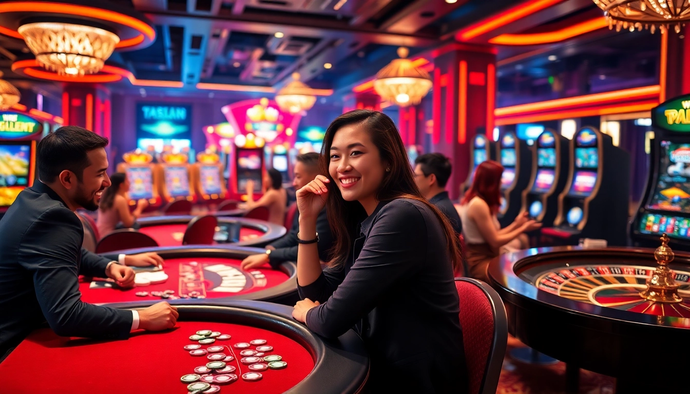 Experience the excitement of online gaming with 88i's vibrant casino scene.