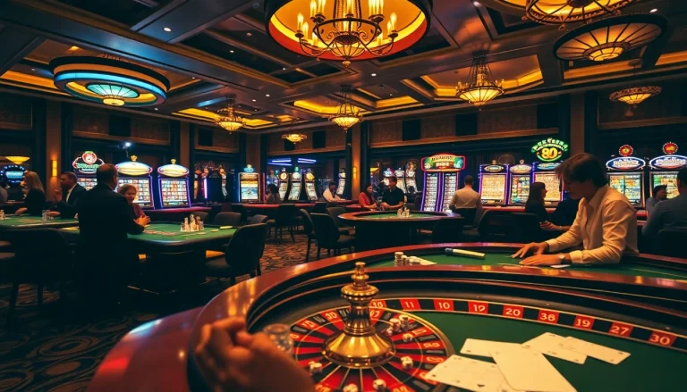 Experience luxury gaming at http://8kbetok.com/ with vibrant casino surroundings and action-packed tables.