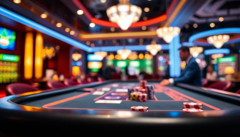 에볼루션 카지노의 실시간 딜러와 화려한 게임 테이블을 생생하게 보여주고 있습니다.